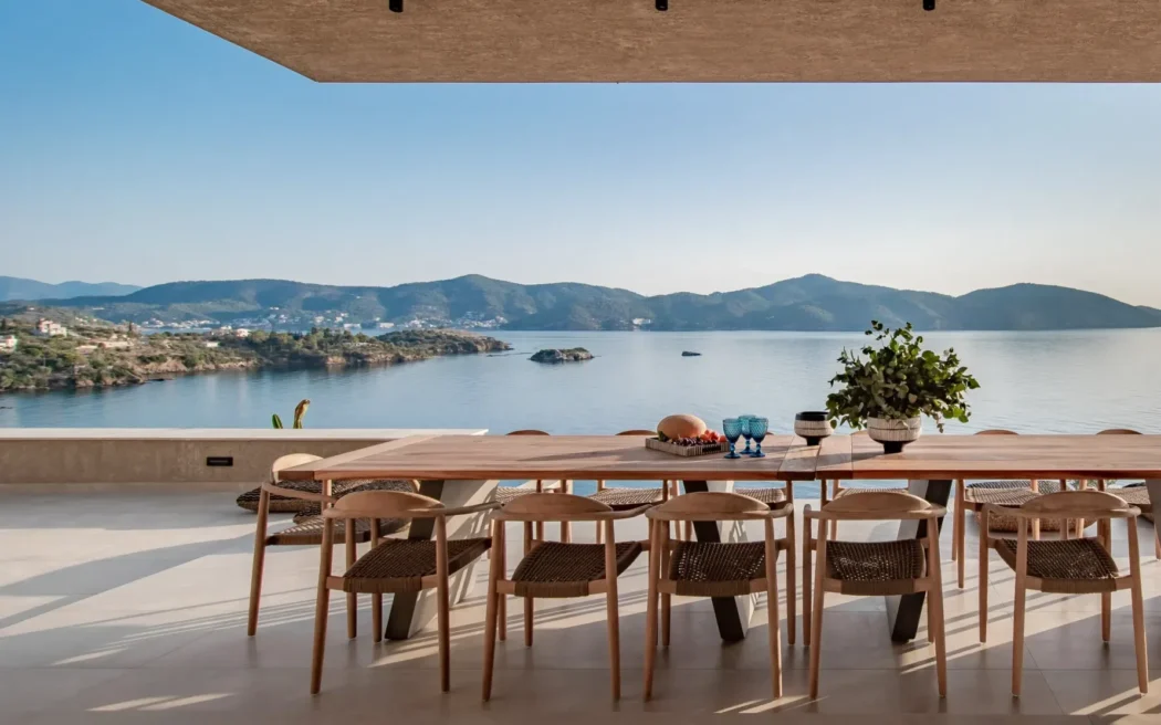 Contemporary Seafront Villa For Sale in Galatas