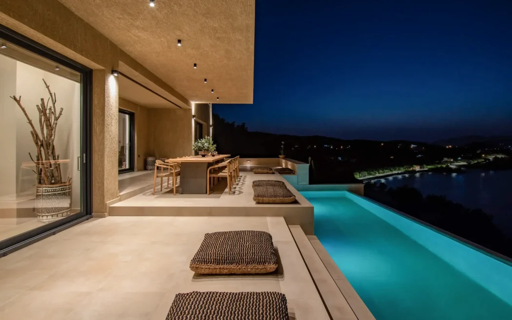 Contemporary Seafront Villa For Sale in Galatas