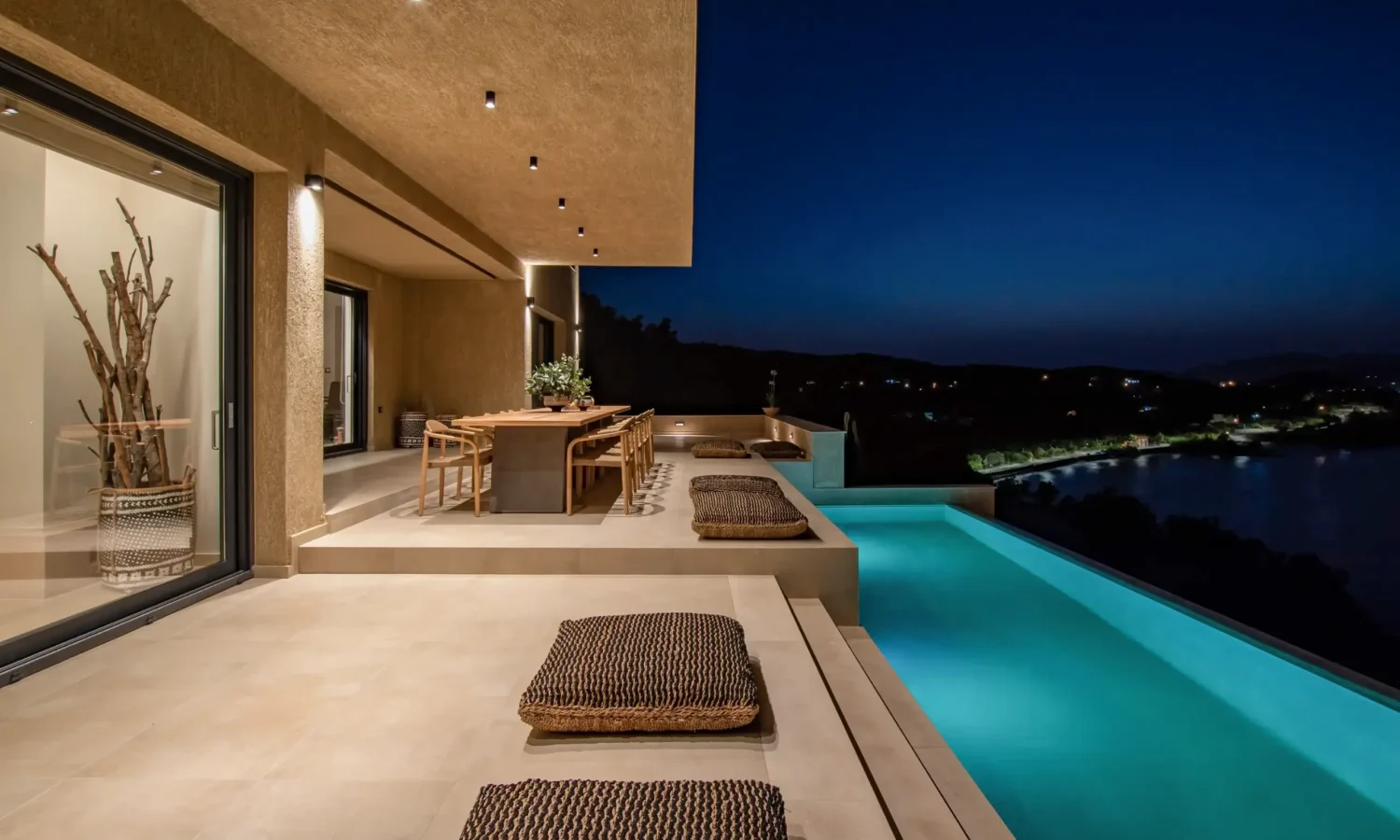 Contemporary Seafront Villa For Sale in Galatas