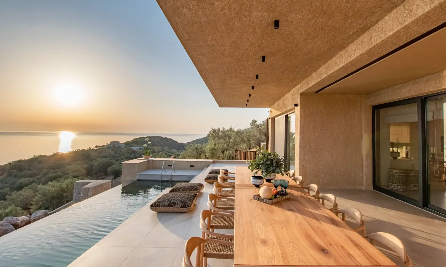 Contemporary Seafront Villa For Sale in Galatas