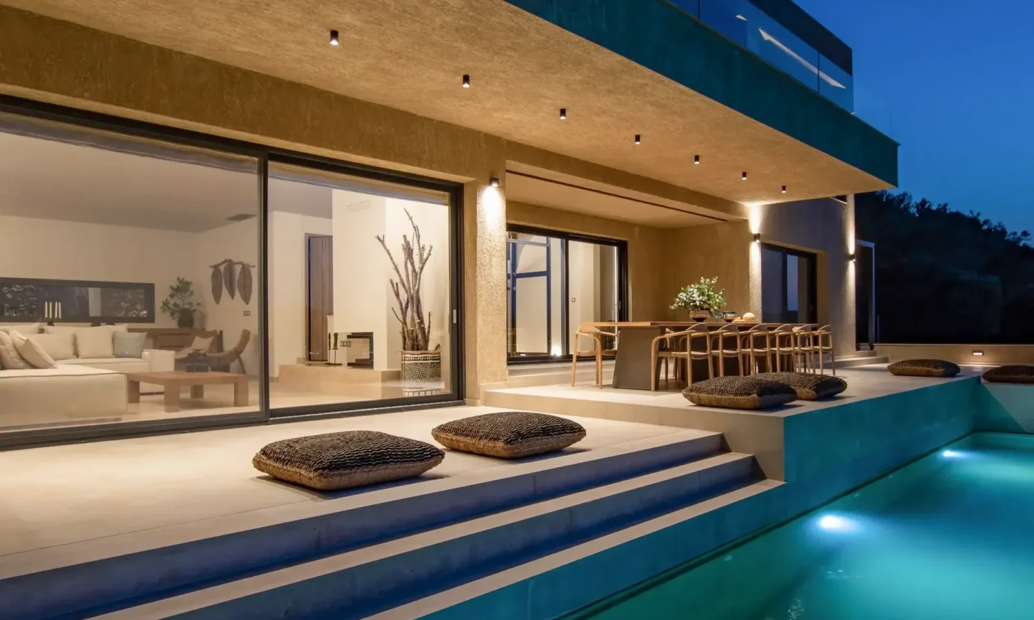 Contemporary Seafront Villa For Sale in Galatas