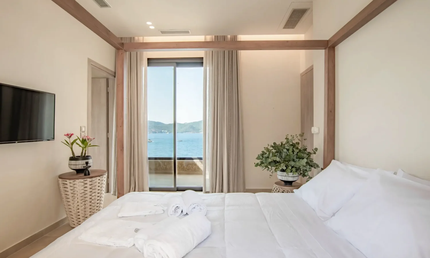 Contemporary Seafront Villa For Sale in Galatas