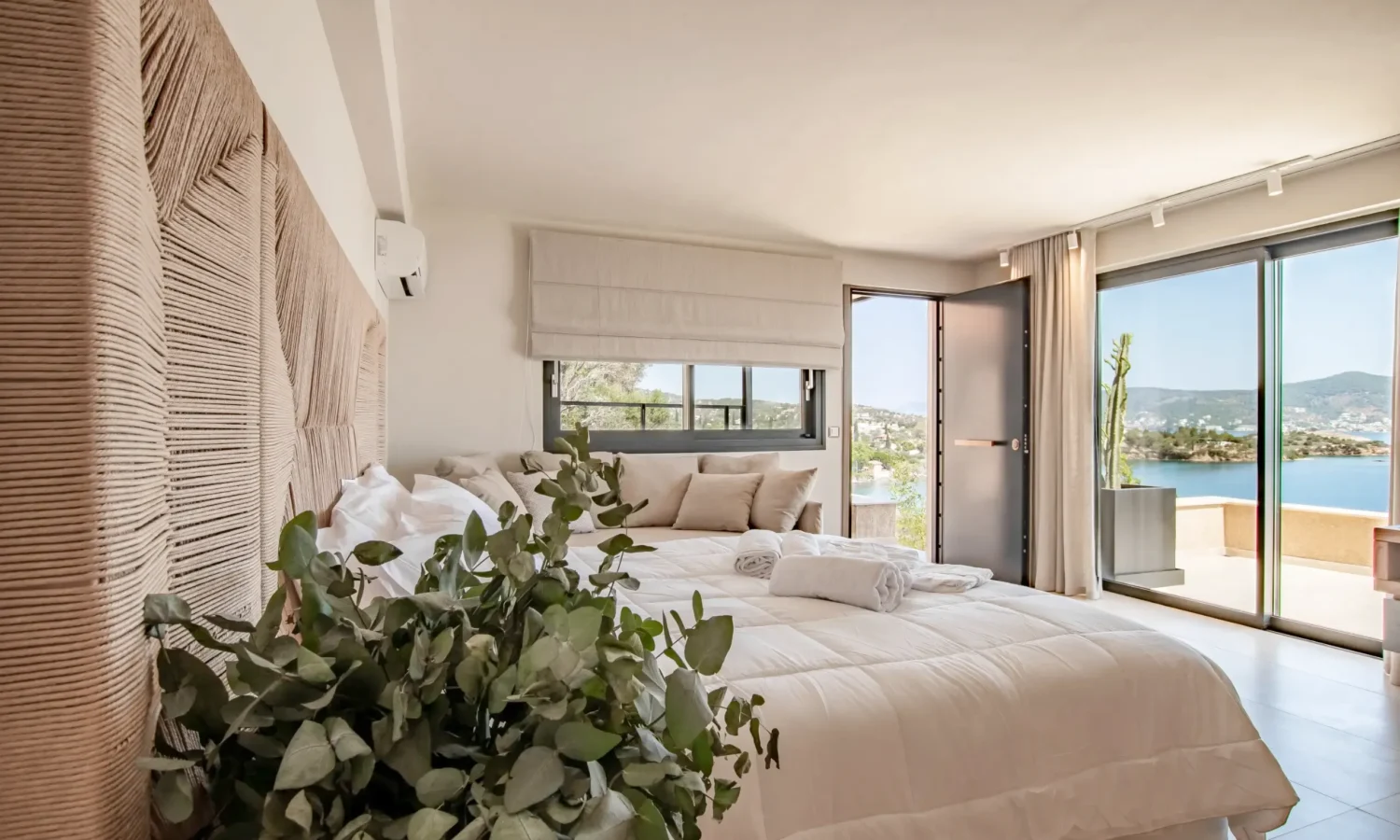 Contemporary Seafront Villa For Sale in Galatas