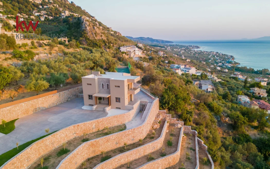 Sea View Villa For Sale In Kalamata (Verga)