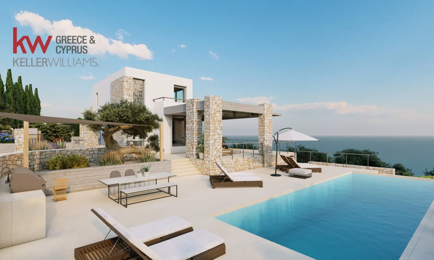 Seafront Villa for Sale in Xiropigados