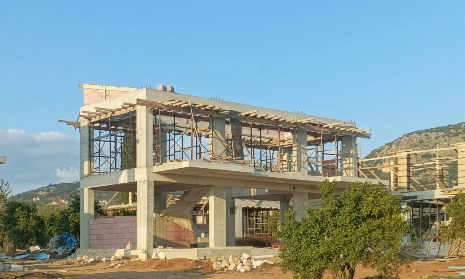 Villa in Nea Tirintha close to the sea