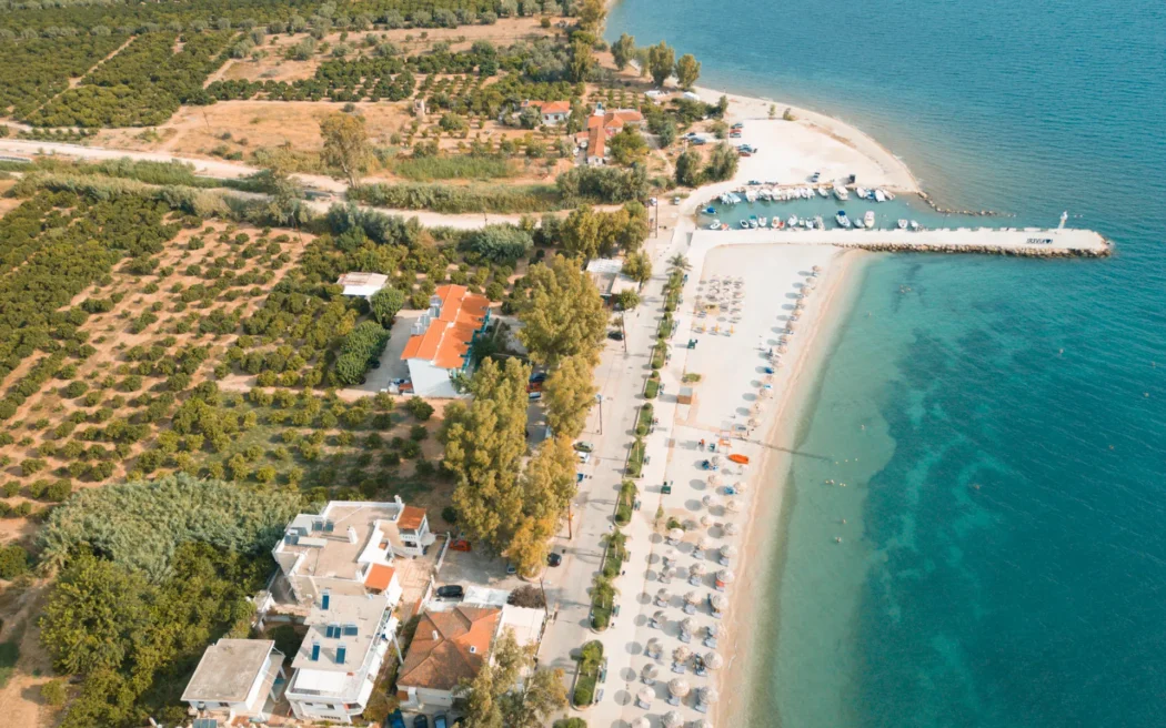 Beach Front Plot in Greece
