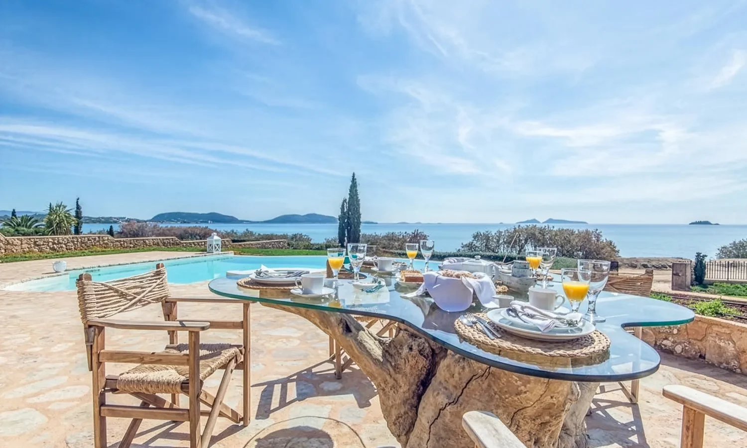 Spacious Villa by the Sea in Greece