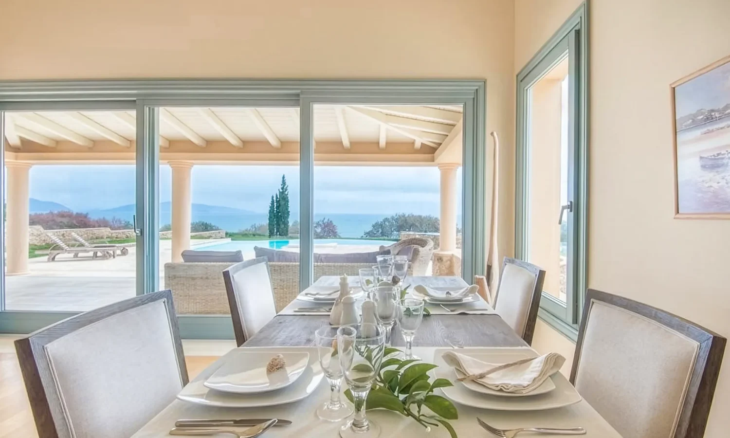 Spacious Villa by the Sea in Greece