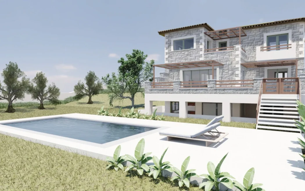 Complex of Four Villas in Methoni