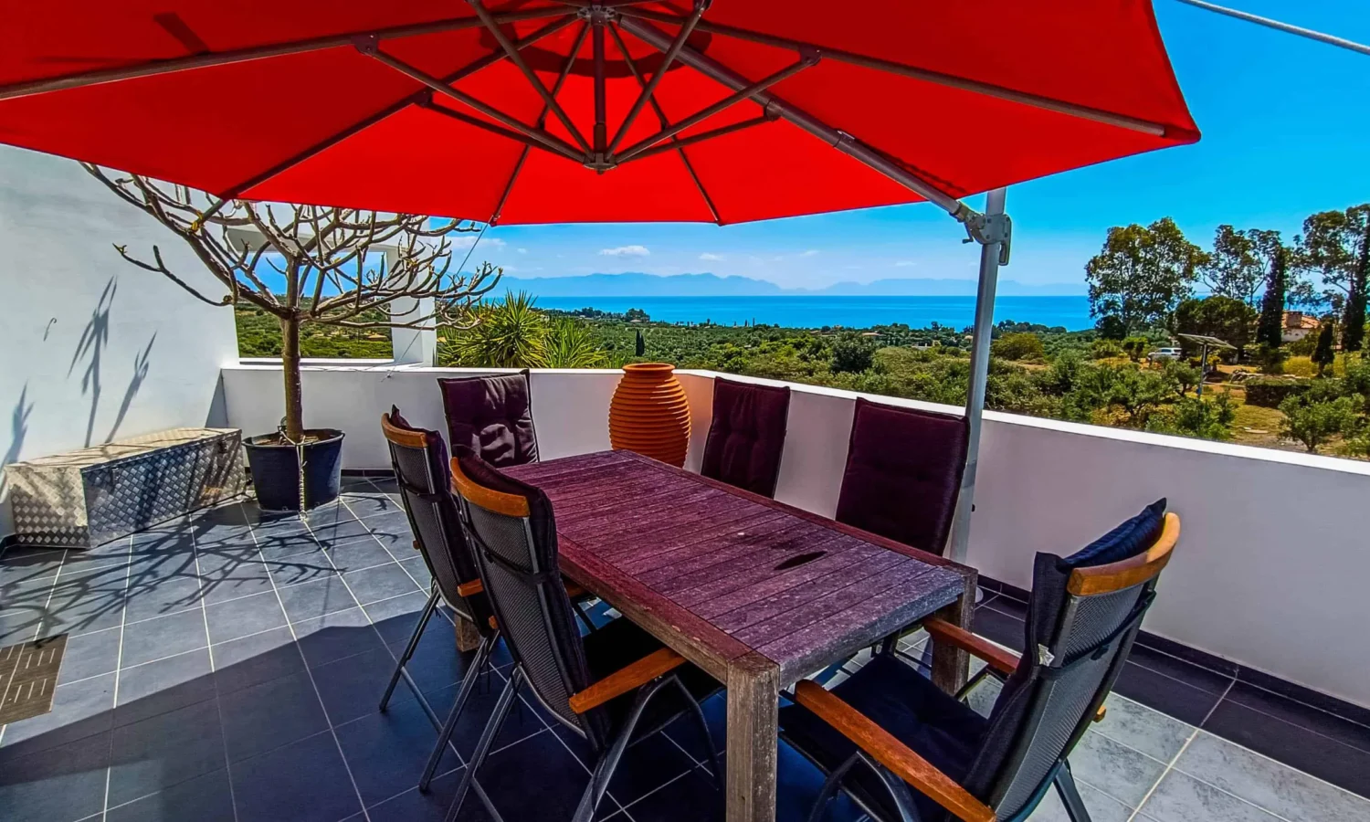 Off-Grid Villa with Pool & Olive Grove in Messinia