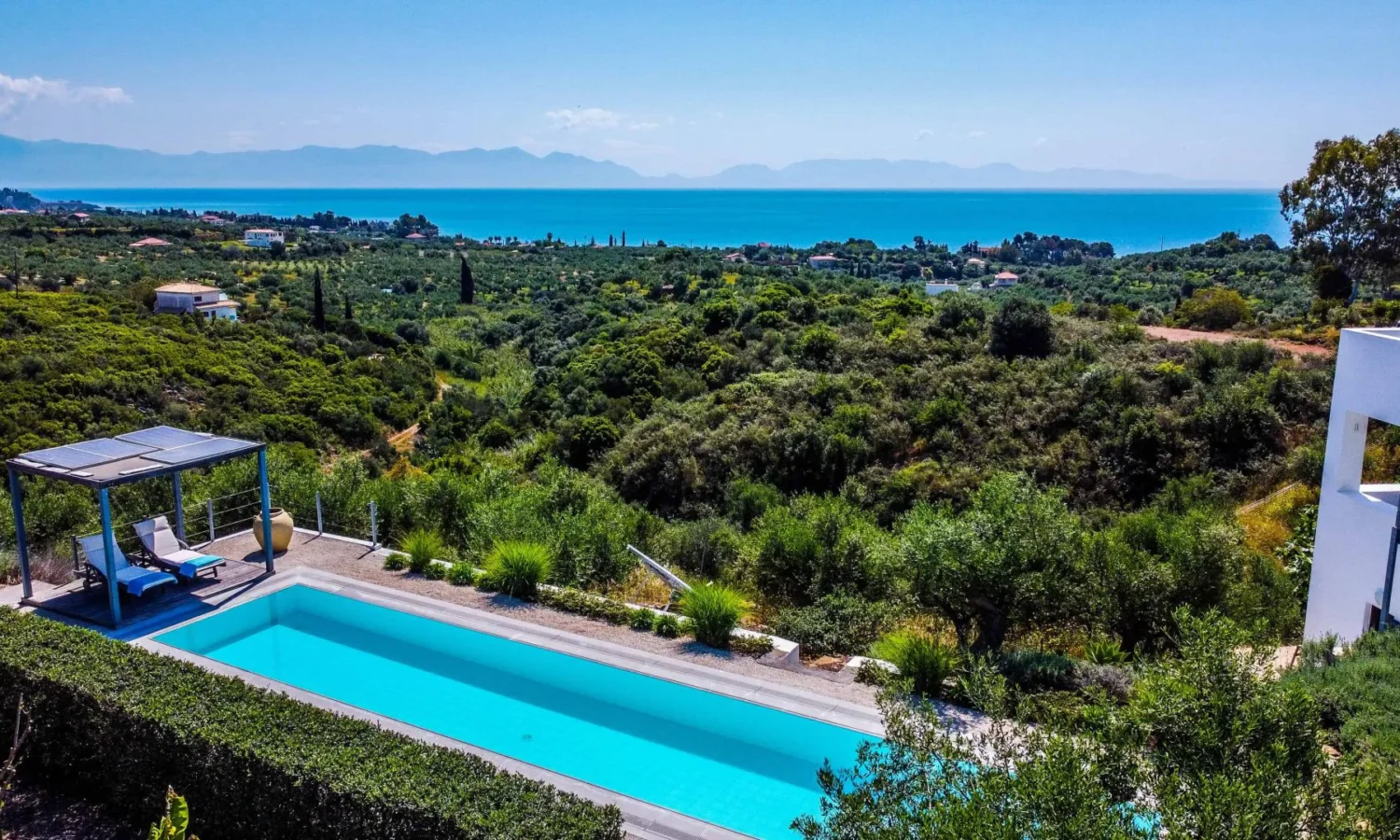 Off-Grid Villa with Pool & Olive Grove in Messinia