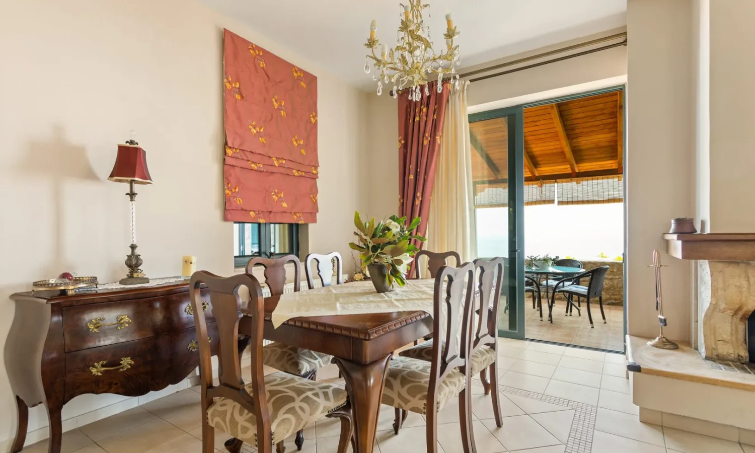 Stone Villa for Sale with Unobstructed Views near Stoupa