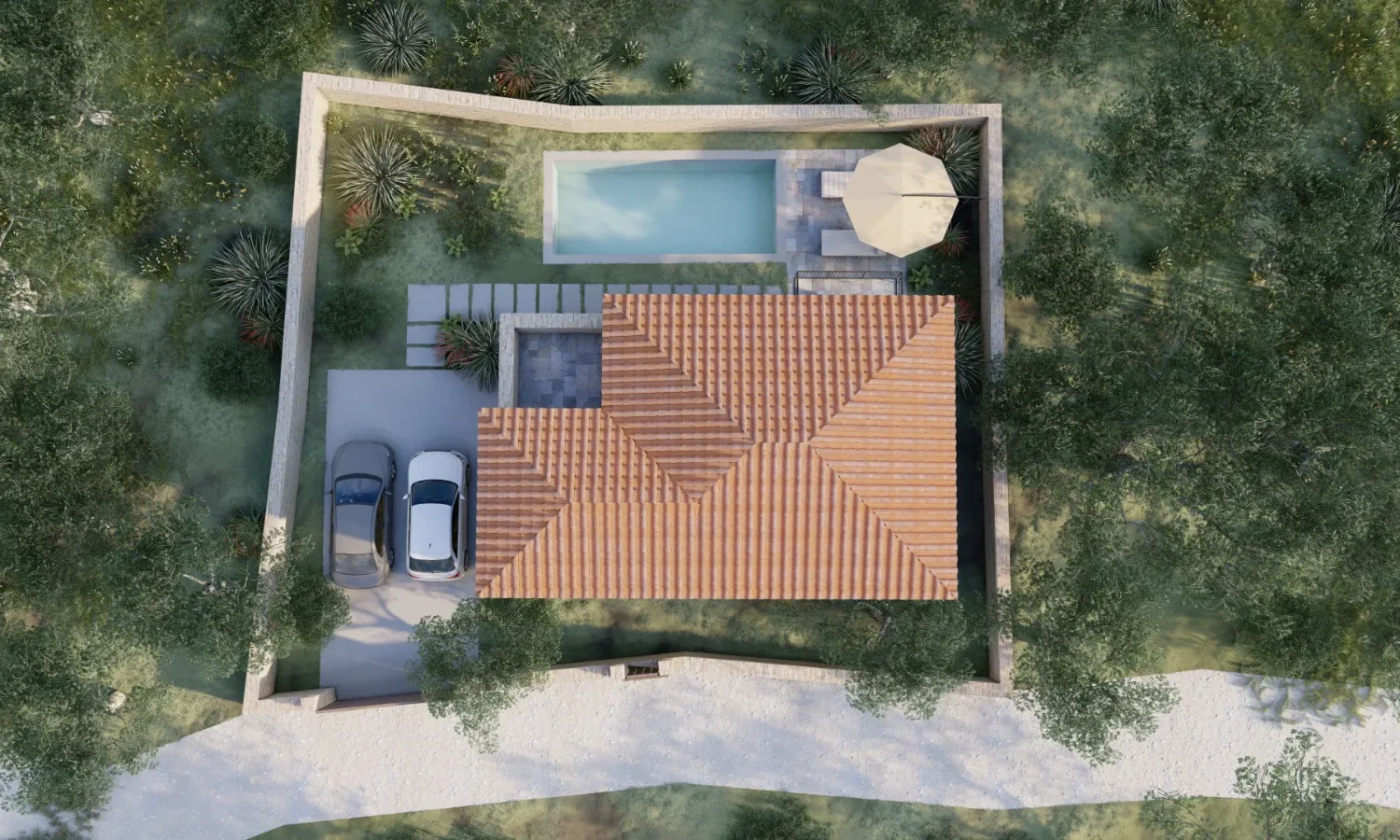Detached Stone House in West Mani